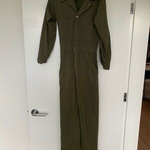 Big Bud press everyday jumpsuit in a olive green colour, size XS